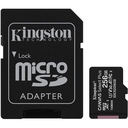 Memoria MicroSDXC Kingston Canvas Select Plus 256GB Con Adaptador