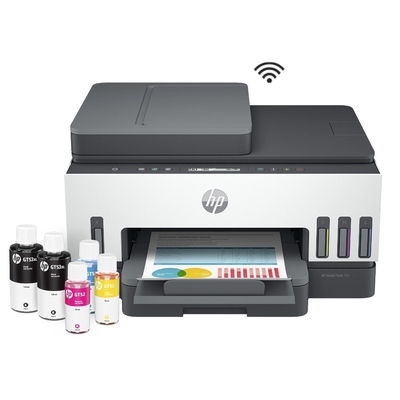 Adquiere tu Impresora Multifuncional De Tinta HP Smart Tank 750 USB WiFi en nuestra tienda informática online o revisa más modelos en nuestro catálogo de Impresoras Multifuncionales HP
