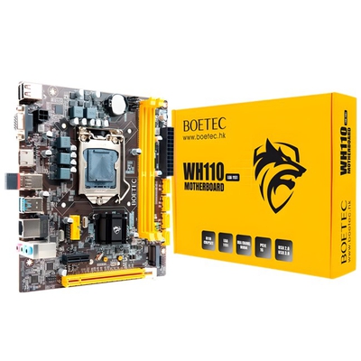 Adquiere tu Placa Boetec H110 LGA 1151 DDR4 HDMI VGA mATX en nuestra tienda informática online o revisa más modelos en nuestro catálogo de Placas Madre Boetec