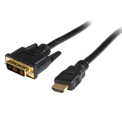 Adquiere tu Cable HDMI a DVI-D Macho StarTech De 5 Metros Color Negro en nuestra tienda informática online o revisa más modelos en nuestro catálogo de Cables de Video y Audio StarTech