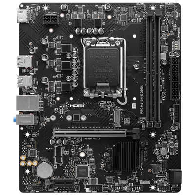 Adquiere tu Placa MSI PRO H610M-S DDR4 LGA1700 HDMI mATX en nuestra tienda informática online o revisa más modelos en nuestro catálogo de Placas Madre MSI 