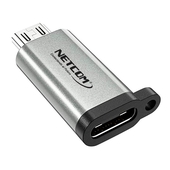 Adaptador Micro USB Macho a USB C Hembra Netcom