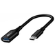 Adquiere tu Cable OTG USB C a USB 3.0 Hembra TrauTech De 0.15 mts en nuestra tienda informática online o revisa más modelos en nuestro catálogo de Cables de Datos y Carga TrauTech