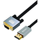 Cable Displayport a VGA Netcom De 1.80 mts Full HD