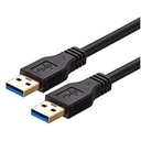 Cable USB 3.0 Macho a Macho TrauTech De 0.5 Metros
