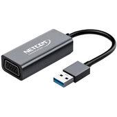 Adaptador USB-A 3.0 a VGA Netcom Full HD 2K 60Hz