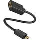 Adquiere tu Cable Micro HDMI Macho a HDMI Hembra Ugreen 3D 4K en nuestra tienda informática online o revisa más modelos en nuestro catálogo de Cables de Video y Audio UGreen