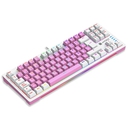 Teclado Mecánico Antryx Chrome Storm MK840 Pink Red Switch