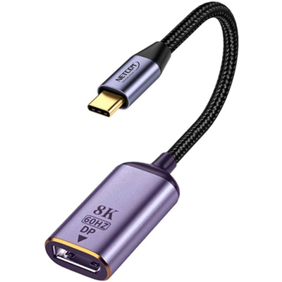 Adquiere tu Adaptador USB-C a DisplayPort Netcom 8K 60Hz en nuestra tienda informática online o revisa más modelos en nuestro catálogo de Adaptadores Convertidores Netcom