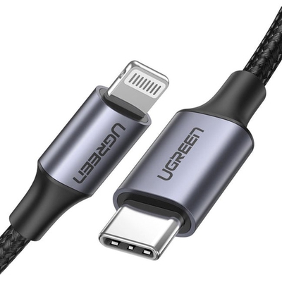 Adquiere tu Cable USB C a Lightning Ugreen De 1 Metro en nuestra tienda informática online o revisa más modelos en nuestro catálogo de Cables USB UGreen