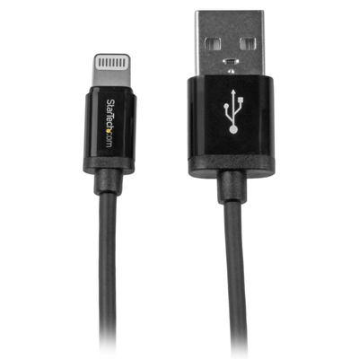 Adquiere tu Cable Lightning a USB A 2.0 StarTech De 15cm Color Negro en nuestra tienda informática online o revisa más modelos en nuestro catálogo de Adaptadores y Cables StarTech