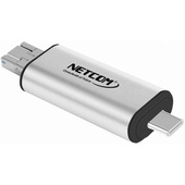 Lector Memorias SD y MicroSD a USB Universal 3 en 1 Netcom