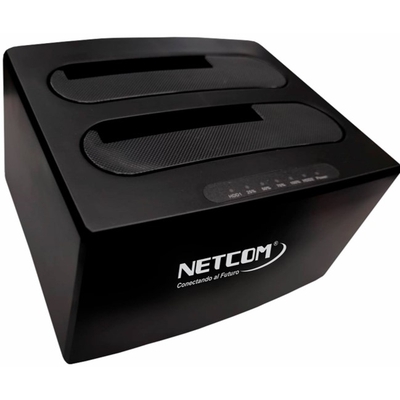 Adquiere tu Docking Station HDD 2.5" y 3.5" USB 3.0 Netcom v3 en nuestra tienda informática online o revisa más modelos en nuestro catálogo de Accesorios Para Discos Netcom