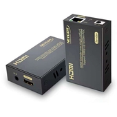Extensor Activo HDMI Vía Ethernet Netcom Cat5E/6/7 100 Metros