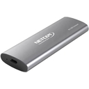 Case Para Disco M.2 SATA y PCIe NVMe a USB C y A Netcom