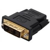 Adaptador DVI-D 18+1 Macho a HDMI Hembra TrauTech