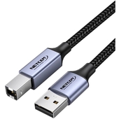 Cable Para Impresora USB 2.0 a USB B Netcom De 1.80 Mts