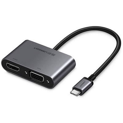 Adquiere tu Adapator USB C a HDMI y VGA Ugreen PD100W en nuestra tienda informática online o revisa más modelos en nuestro catálogo de Adaptador Convertidor Ugreen