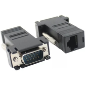 Extensor VGA Vía Ethernet Transmisor y Receptor TrauTech 30mts