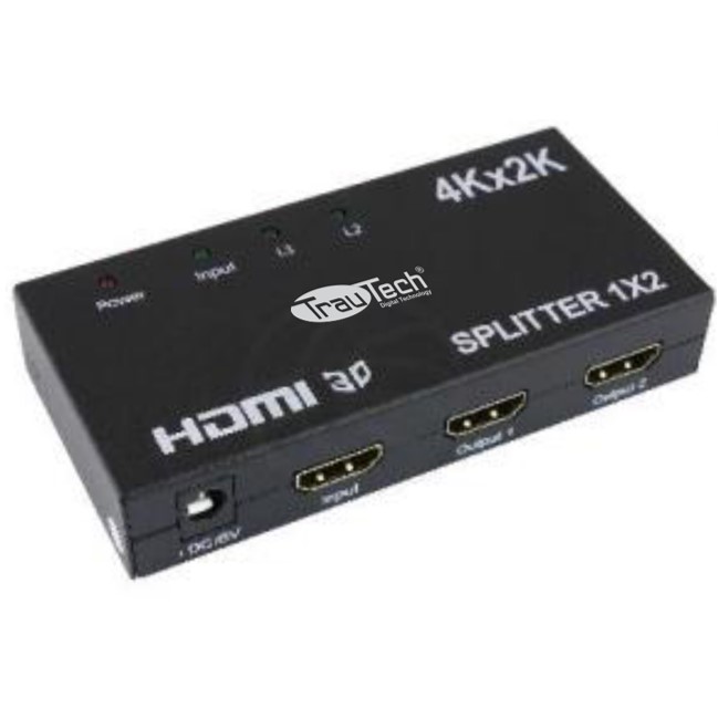 Multiplicador HDMI de 2 Puertos Splitter 4k 30Hz 2x1