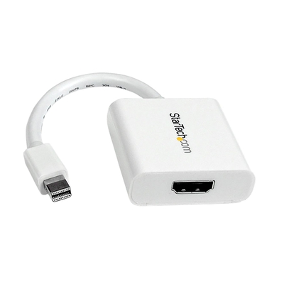 Adquiere tu Adaptador Mini DisplayPort a HDMI StarTech Pasivo Color Blanco en nuestra tienda informática online o revisa más modelos en nuestro catálogo de Adaptador Convertidor StarTech