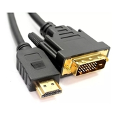 Cable HDMI a DVI 24+1 Trautech De 5 Metros FHD 2K 60Hz