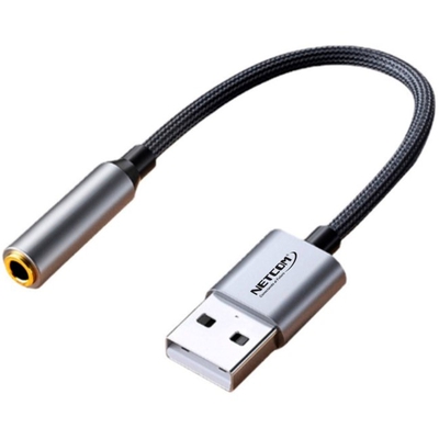 Adquiere tu Adaptador Audio y Micrófono USB a 3.5mm 1 Canal TRRS Netcom en nuestra tienda informática online o revisa más modelos en nuestro catálogo de Adaptador Convertidor Netcom