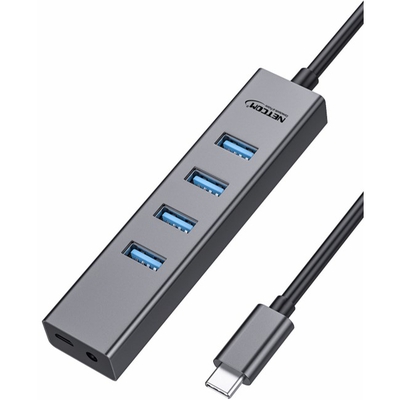 Adquiere tu Hub USB C De 4 Puertos USB-A 3.0 Netcom en nuestra tienda informática online o revisa más modelos en nuestro catálogo de Hubs USB Netcom