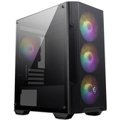 Case MSI MAG FORGE M100A Fuente 600W 80 Plus Bronce MATX