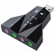 Adquiere tu Adaptador De Audio y Micrófono USB 4 Canales 3.5mm TrauTech en nuestra tienda informática online o revisa más modelos en nuestro catálogo de Adaptador Convertidor TrauTech
