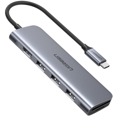 Adquiere tu Adaptador 6 en 1 USB C a HDMI / USB 3.0 / SD Card Ugreen en nuestra tienda informática online o revisa más modelos en nuestro catálogo de Adaptadores Multipuerto UGreen
