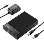 Case Para Discos de 2.5" y 3.5" a USB 3.0 UASP Netcom UASP