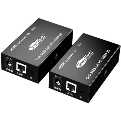 Adquiere tu Extensor Activo HDMI Vía Ethernet TrauTech 50mts en nuestra tienda informática online o revisa más modelos en nuestro catálogo de Adaptadores Extensores TrauTech