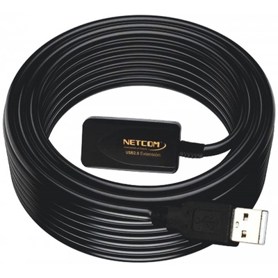Adquiere tu Cable Extensión USB 2.0 Activo Netcom De 30 Metros en nuestra tienda informática online o revisa más modelos en nuestro catálogo de Cables Extensores USB Netcom