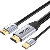 Cable Adaptador HDMI a DisplayPort Netcom 1.80 Mts UHD 60Hz