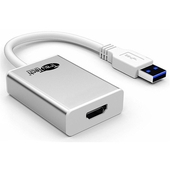 Adaptador USB 3.0 a HDMI TrauTech Full HD 60Hz Solo Video