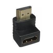 Adaptador HDMI Macho a HDMI Hembra Tipo L TrauTech