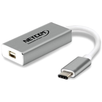 Adquiere tu Adaptador USB C a Mini DisplayPort Netcom 4K 60Hz en nuestra tienda informática online o revisa más modelos en nuestro catálogo de Adaptador Convertidor Netcom