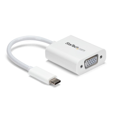Adquiere tu Adaptador USB C a VGA Hembra StarTech Thunderbolt 3 Color Blanco en nuestra tienda informática online o revisa más modelos en nuestro catálogo de Adaptadores y Cables StarTech