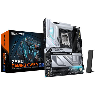 Adquiere tu Placa Gigabyte Z890 GAMING X WIFI7 Intel Z890 LGA1851 DP ATX en nuestra tienda informática online o revisa más modelos en nuestro catálogo de Placas Madre Gigabyte