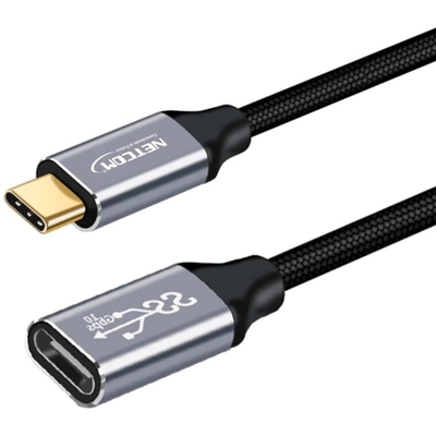 Adquiere tu Cable Extensión USB C 3.2 Netcom Gen 2 De 3 Mts 4K UHD 60Hz en nuestra tienda informática online o revisa más modelos en nuestro catálogo de Cables Extensores USB Netcom