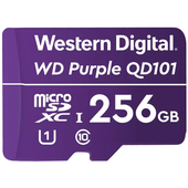 Memoria microSD Videovigilancia WD Purple 256GB Clase 10