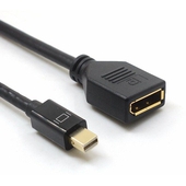 Cable Mini DisplayPort Macho a DisplayPort Hembra Netcom v.1.3 De 1.8mts