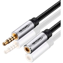 Cable Extensor De Audio 3.5mm Netcom Macho a Hembra 1.80 Mts