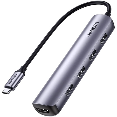 Adquiere tu Adaptador 5 en 1 USB C a HDMI / USB 3.0 Ugreen en nuestra tienda informática online o revisa más modelos en nuestro catálogo de Adaptadores Multipuerto UGreen