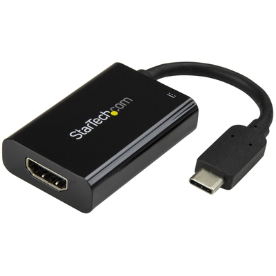 Adquiere tu Adaptador USB C a HDMI StarTech Alimentación 60W PD Color Negro en nuestra tienda informática online o revisa más modelos en nuestro catálogo de Adaptadores y Cables StarTech