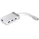 Mini hub USB C de 4 puertos USB 3.0 Trendnet TUC-H4E