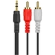 Adquiere tu Cable De Audio 1 Plug 3.5mm a 2 RCA Trautech De 1.80 Metros en nuestra tienda informática online o revisa más modelos en nuestro catálogo de Cables de Audio TrauTech