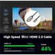 Adquiere tu Cable Mini HDMI a HDMI Netcom UHD 4K 60Hz 10 mts en nuestra tienda informática online o revisa más modelos en nuestro catálogo de Cables de Video Netcom