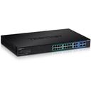 Switch Trendnet TPE-1620WS Web Smart PoE+ Gigabit 20 puertos